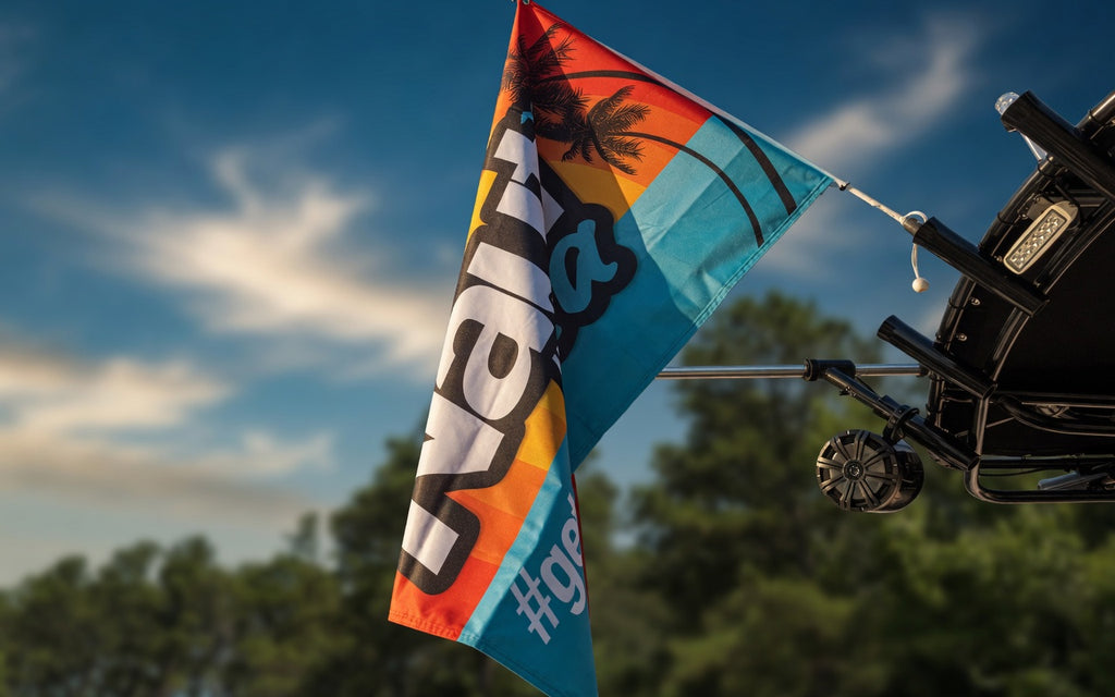 Nauti Tea© Outdoor Flag – Premium Outdoor Boat Nautical Flag