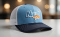 Nauti Tea© Richardson 112 Patch Trucker Hat – Blue/Navy/White