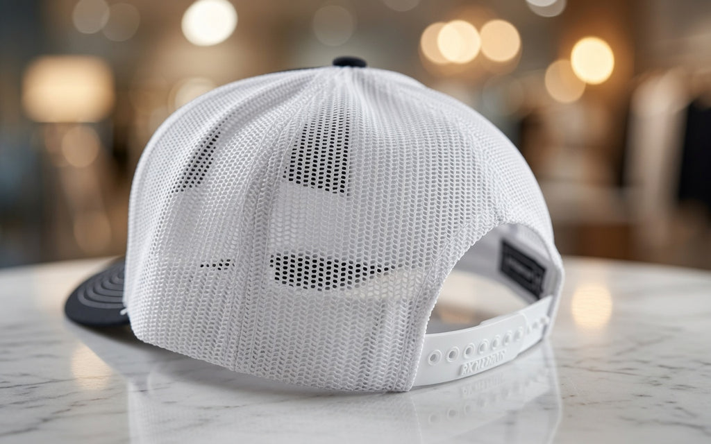 Nauti Tea© Richardson 112 Patch Trucker Hat – Blue/Navy/White