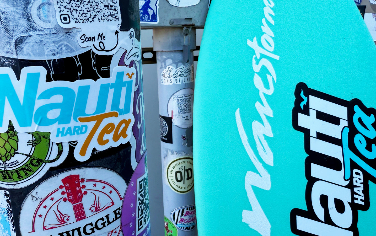 Nauti Tea© Die-Cut Sticker Pack (2 Stickers)