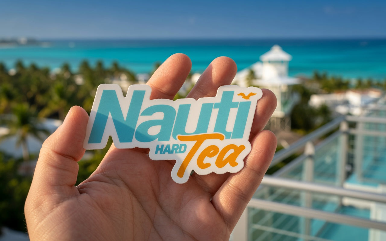 Nauti Tea© Die-Cut Sticker Pack (2 Stickers)