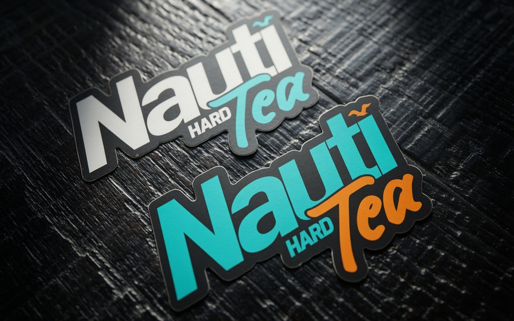 Nauti Tea© Die-Cut Sticker Pack (2 Stickers)
