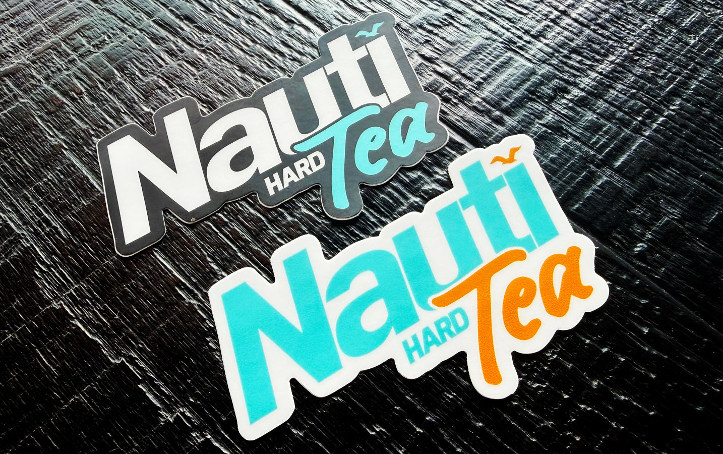 Nauti Tea© Die-Cut Sticker Pack (2 Stickers)