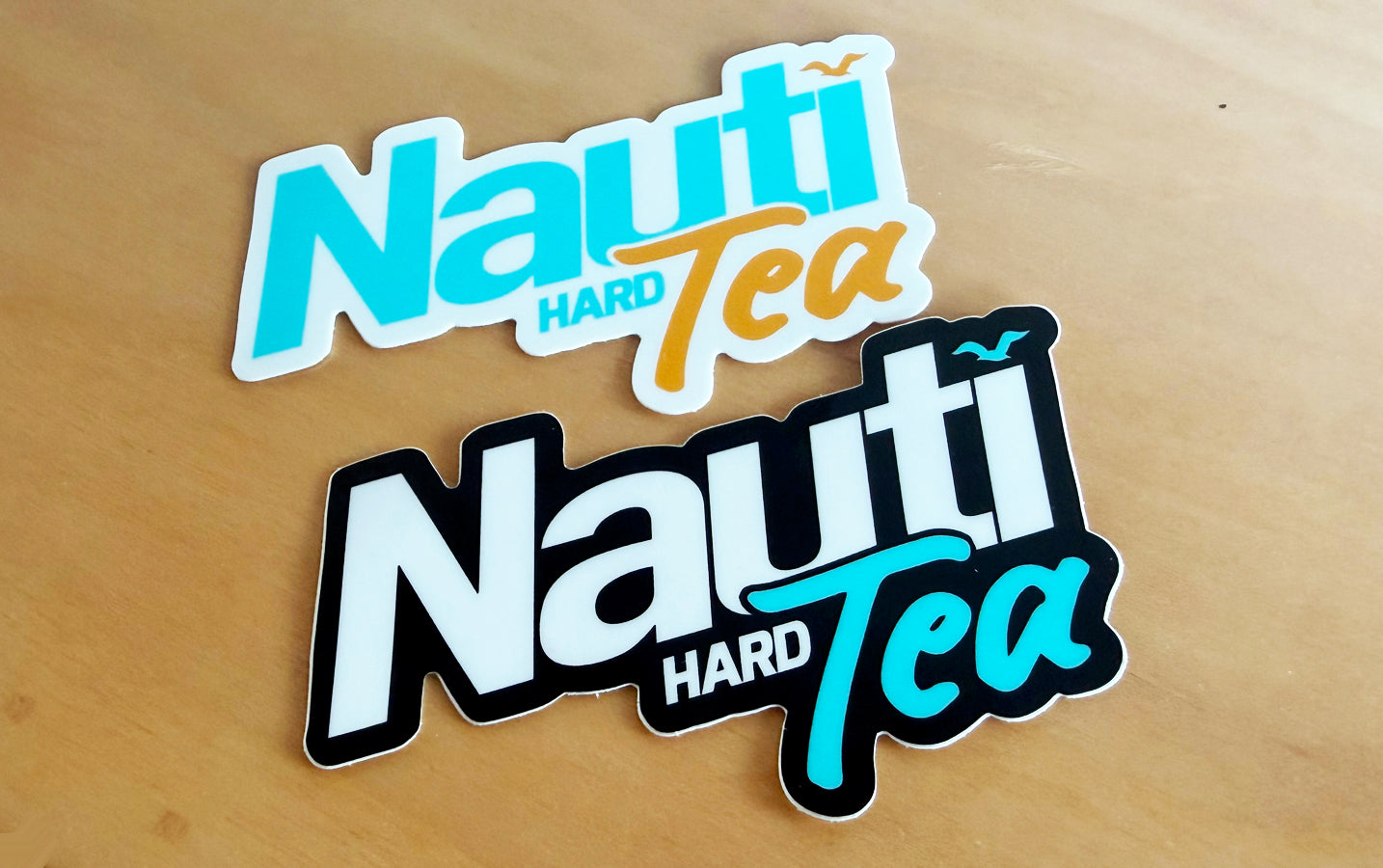 Nauti Tea© Die-Cut Sticker Pack (2 Stickers)